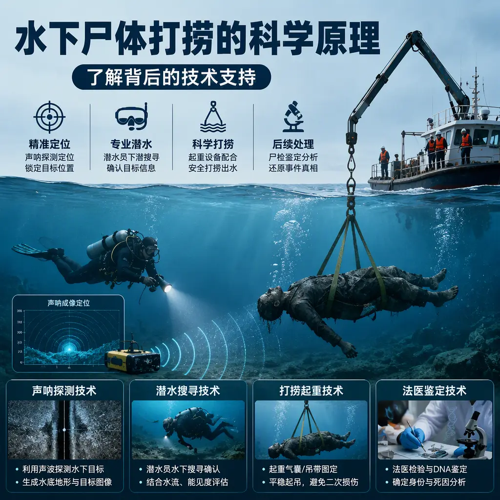 福州水下尸体打捞的科学原理，了解背后的技术支持